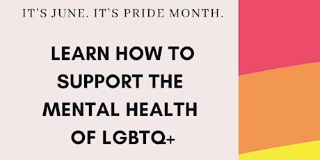Pride Month Virtual Adult Mental Health First Aid tickets