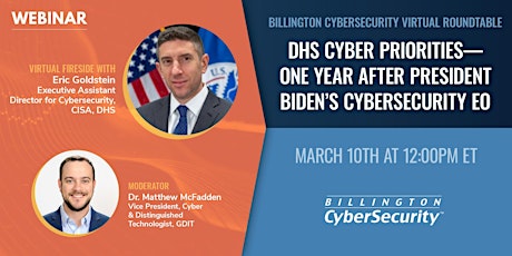 DHS Cyber Priorities—One Year after President Biden's Cybersecurity EO primary image