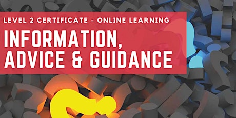 Information, Advice & Guidance Online Course tickets