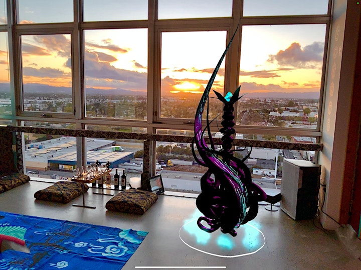 Penthouse Augmented Reality Gallery Experience with Wine Tasting image