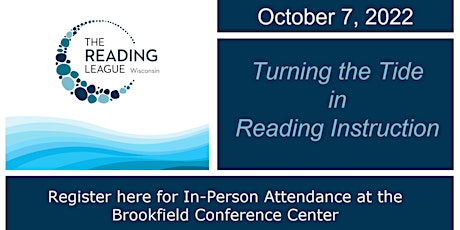 Turning the Tide In Reading Instruction: In Person Option tickets
