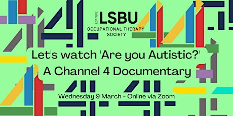 Let's Watch: Are you Autistic, A Channel 4 Documentary primary image