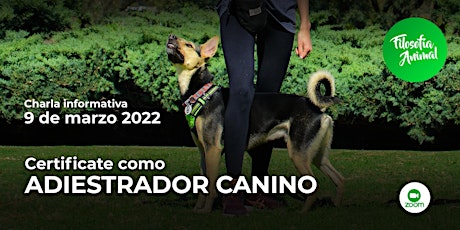 Imagen principal de Charla Informativa: Carrera "Adiestrador Canino"