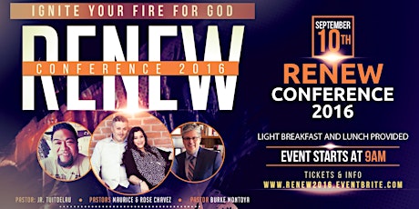 RENEW Conference 2016 | Conferencia RENUEVO 2016 primary image