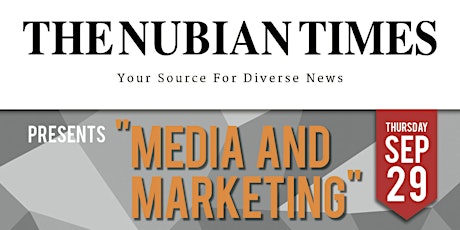 The Nubian Times: Speed Networking - Media & Marketing primary image