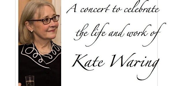 Kate Waring Memorial Concert