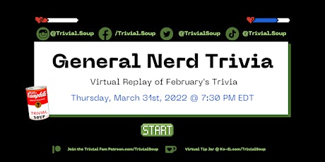 Virtual General Nerd Knowledge Virtual Trivia