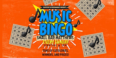 Sunday Music Bingo at Small Bar Matthews