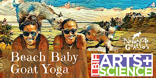 Beach Baby Goat Yoga at Long Beach Island Foundation