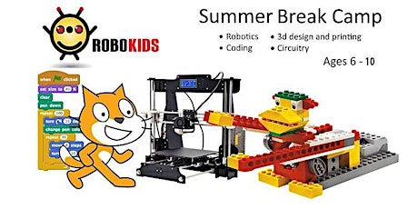 JR Spring Camp  Robotics & 3D + Stop Motion  March14-March18  primärbild