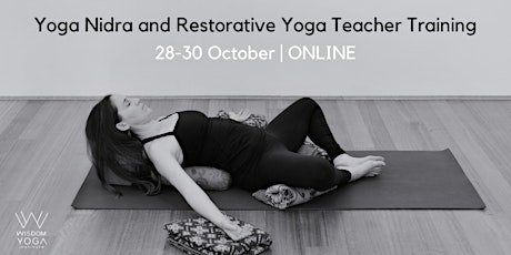 ONLINE Yoga Nidra and Restorative Yoga Teacher Training