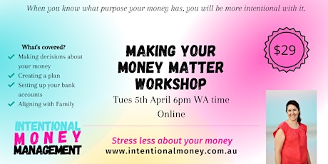 Making Your Money Matter primary image