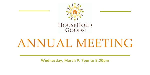 Household Goods Annual Meeting