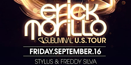 Erick Morillo in Sacramento (21+) primary image