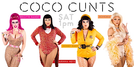 Coco Cxnts Drag Brunch— Voted Best of Austin! NO COVER! primary image