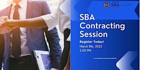SBA Contracting Session tickets