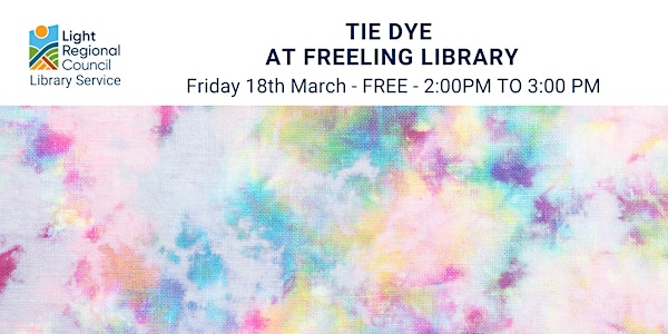 Tie Dye @ Freeling Library
