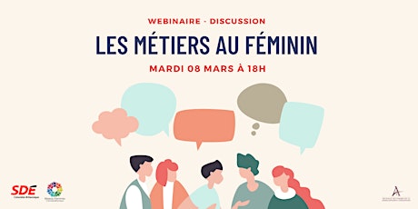 Webinaire - Discussion : Les métiers au Féminin