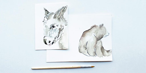 Hauptbild für Online-Workshop | Tierische Aquarelle | Für 8- bis 12 Jährige