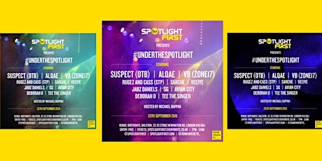 SpotlightFirst Presents: #UnderTheSpotlight primary image