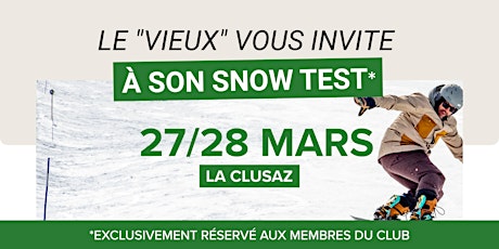 TEST SNOWBOARD AU VIEUX CAMPEUR 2022 primary image