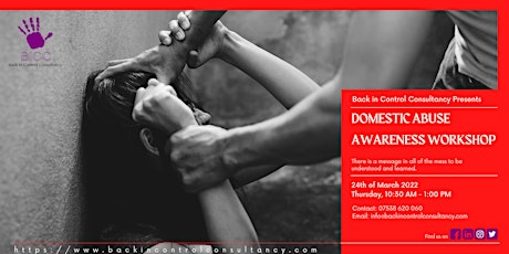 DOMESTIC ABUSE AWARENESS WORKSHOP primary image