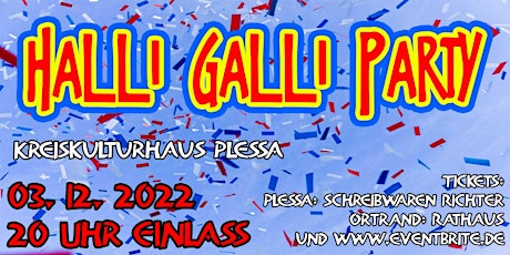 Halli-Galli-Party in Plessa- X-MAS PARTY