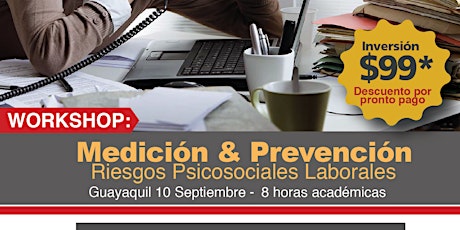 Imagen principal de Workshop Medición & Prevención de Riesgos Psicosociales Laborales