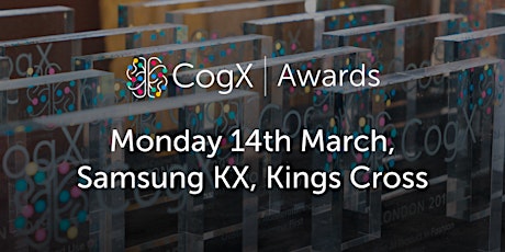 CogX Awards 2022 Gala and Drinks Reception primary image