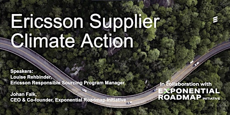 Ericsson Supplier Climate Action Seminar  primärbild