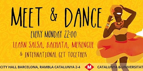 Imagen principal de Meet & Dance: Learn Salsa, Merengue, Bachata & International Get-Together!