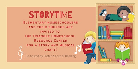 Storytime for elementary homeschoolers and their siblings primary image