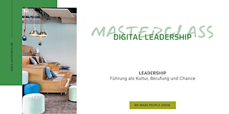 Seminaris Masterclass - Digital Leadership Tickets
