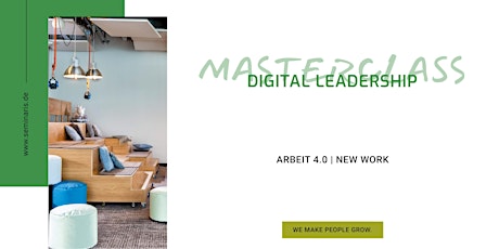 Seminaris Masterclass - Digital Leadership Tickets
