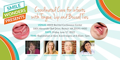 Coordinated Care for Infants with Tongue, Lip and Buccal Ties tickets