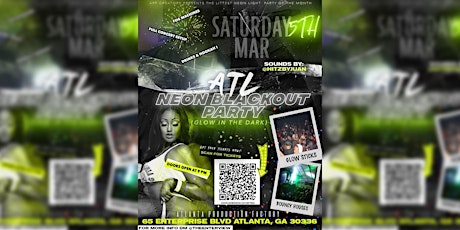 APF Creators presents The Littest  Atl Neon Blackout Party (Glow in Dark primary image