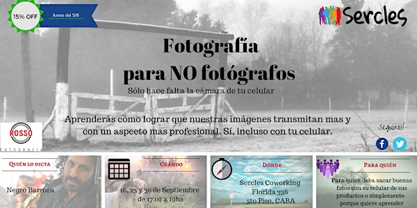 Fotografía para No Fotografos