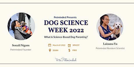 What is Science-Based Dog Parenting? (Petminded 2022 Dog Science Week) primary image