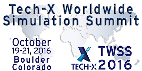 Tech-X 2016 Worldwide Simulation Summit primary image