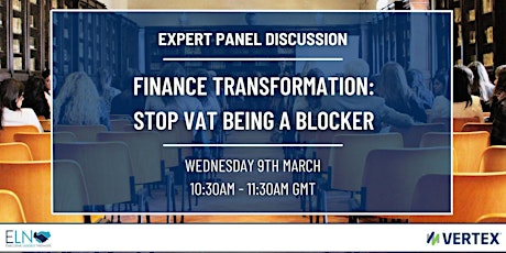 Finance Transformation: Stop VAT being a blocker primary image