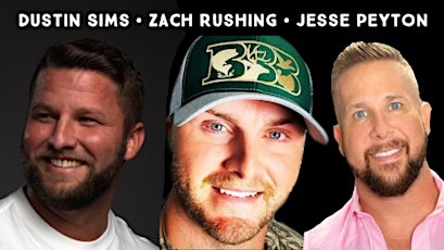 Zach Rushing with Dustin Sims and Jesse Peyton Live at The Tift Theatre! tickets