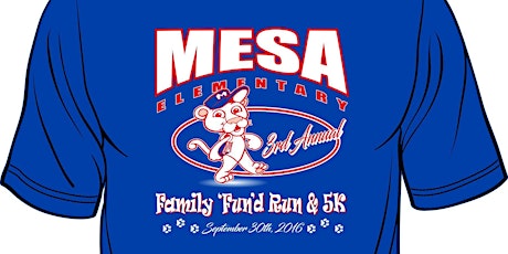 Mesa Elementary 3rd Annual Family 'Fun'd Run & 5K
