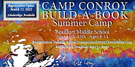 Camp Conroy 2022, Day Camp for Young Writers & Artists, Ages 8-14