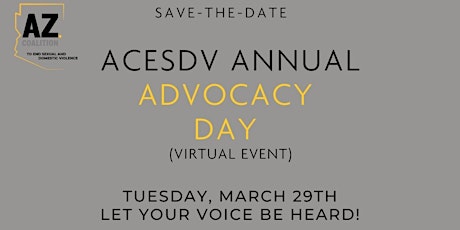 ACESDV Annual Advocacy Day primary image