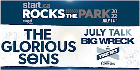 The Glorious Sons, July Talk, Big Wreck, The Trews & Conor Gains tickets