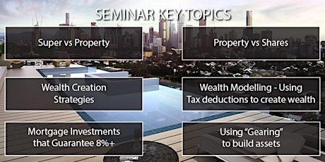 Melbourne Wealth Creation Seminar primary image