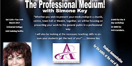 The Professional Medium with Simone Key primary image