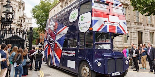 Business Start-up Event with Start-up Britain bus