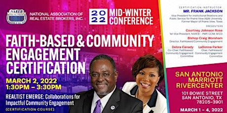 Faith-Based  & Community Engagement Certification@the Mid-Winter Conference primary image