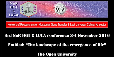 3rd NoR HGT & LUCA CONFERENCE primary image